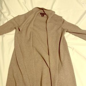 Open front blazer style sweater